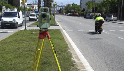 Estació total de topografia